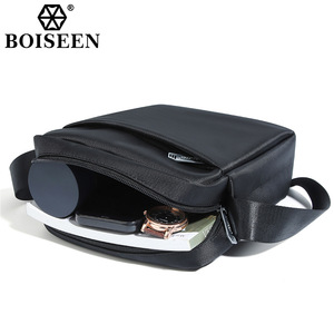 Boiseen Men's <b>Shoulder</b> <b>Bag</b> <b>Small</b> Nylon Durable Crossbody <b>Bag</b> For Everyday Use - Product Image 3