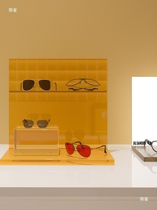 Expositor Moderno de Plástico para Gafas, Mueble de Exhibición para Ventana, Vitrina de Isla, Soporte de Sobremesa para Gafas de Sol Shunying - Product Image 4
