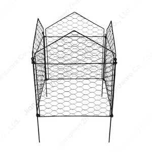 รั้วลวดเหล็กสำหรับป้องกันพืชผลแบบพกพา สำหรับสวนผัก ป้องกันกระต่าย - Product Image 5