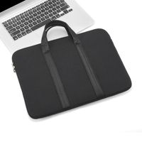 Sac intérieur pour ordinateur portable en mousse avec poignée, style sac à main, pour ordinateurs portables de 13 à 17 pouces, étui de protection pour ordinateur