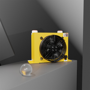 Fábrica Carl: Producción Personalizada de Radiador de Aleación de Aluminio Refrigerado por Aire, Enfriador de Aceite Hidráulico con Ventilador - Product Image 4