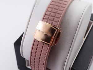 Montre de mode pour femme, mouvement mécanique automatique ajouré exquis, boîtier en acier inoxydable, cadran en cristal saphir, étanche 100 bars - Product Image 4