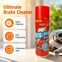 Nettoyant pour freins en spray, à pompe, à base de solvant, haute pression, pour atelier de réparation automobile professionnel