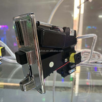 Mesin Penjual Otomatis HS-632 Terlaris, CPU Elektronik, Penerima Koin Multi dengan Lapisan Perak