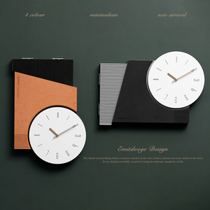 Wozoom <b>Wall</b> <b>Clock</b> With Electricity Meter Cover Modern <b>Silent</b> Quartz Living Room Decor - Product Image 2