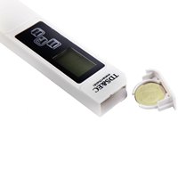 Analyseur de qualité de l'eau compact 3-en-1 pour TDS, EC et température, plage 0-9990ppm pour usage domestique et en laboratoire