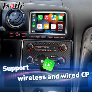 หน้าจอไร้สาย Lsailt ขนาด 7 นิ้ว รองรับ Android Auto และ Carplay สำหรับรถยนต์นิสสัน <span class=keywords><strong>GTR</strong></span> R35 รุ่นปี 2011-2016 รุ่น Black Edition และ Nisom Premium GT-R - Product Image 3