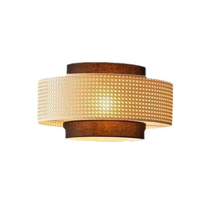 Lustre de style Wabi Sabi chinois, source lumineuse LED ronde E26, tête simple, pour restaurants, salons de thé et hôtels - Product Image 5
