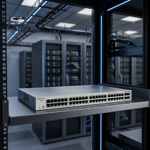 RG-NBS3100-48GT4SFP-P-V2 Commutateur Ethernet géré PoE L2 L3 48 ports SFP en rack pour les réseaux d'entreprise, de vidéosurveillance et de campus - Product Image 1
