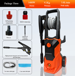 Idropulitrice ad Alta Pressione 220V, Pompa Regolabile ad Alta Potenza per Lavaggio Auto, Pulitore a Getto Forte Portatile per Auto, Casa e Giardino - Product Image 4