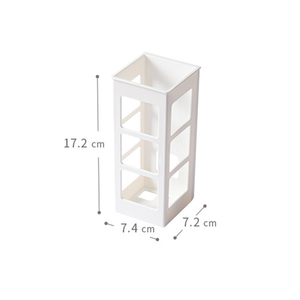 Estante de almacenamiento de plástico montado en la pared GREENSIDE para herramientas de cabello maquillaje hogar Baño fregadero grifo contenedor de agua cesta escurridor - Product Image 6