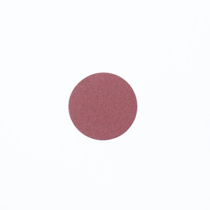 Disco de papel de lija rojo flocado de 3 pulgadas con reverso adhesivo para trabajar la madera y lijar metal - Product Image 3