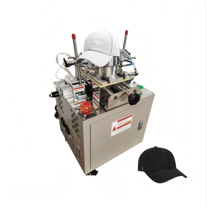 Machine industrielle automatique à vapeur pour le blocage de chapeaux – Équipement de repassage de casquettes haute efficacité - Product Image 3