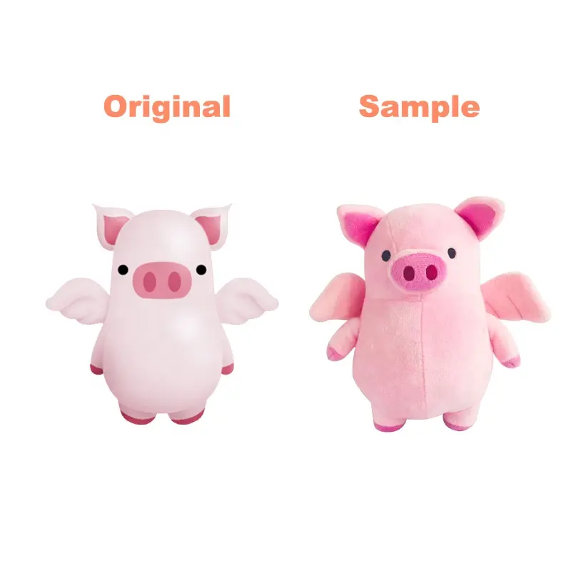 Cute Pink Boyfriend Throw Pillow Gift Plush Pig Toys For Girlfriend Stuffed Animals