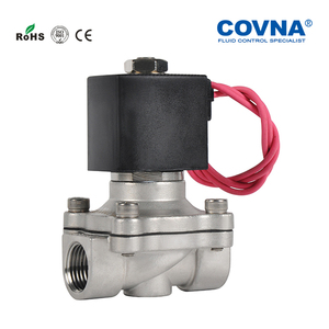 COVNA 90-Day Window 2W31 DN15 1/2 Inch AC/DC Normally <b>Closed</b> Stainless Steel CF8M Water, Air, Steam, and Gas Solenoid Valve - Product Image 3