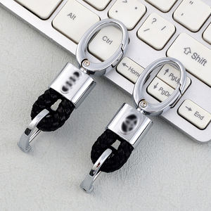 Accessorio per chiave auto portachiavi in tessuto portachiavi in metallo portachiavi per auto accessori moda forniture per auto - Product Image 3