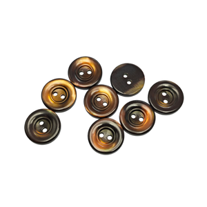 Botón Redondo <span class=keywords><strong>Troca</strong></span> de 2 Agujeros al por Mayor para Camisa, Botón Grande de Borde Redondo para Camisa de Mujer, Suministro de Fábrica de Accesorios de Ropa - Product Image 3