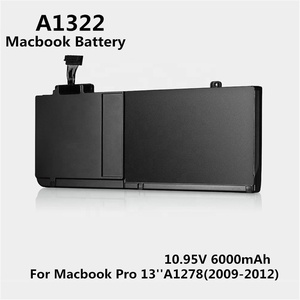 Batería de ordenador portátil para <span class=keywords><strong>Apple</strong></span> Macbook Pro 13 "15" <span class=keywords><strong>A1278</strong></span> A1286 A1398 A1502 A1708 Laptop A1322 A1437 A1321 A1494 A1417 A1493 baterías - Product Image 2