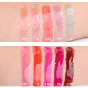 Glass Lip Gloss Oil Hidratante Ligero Mejora el color de labios rosa natural para un lápiz labial brillante - Product Image 3