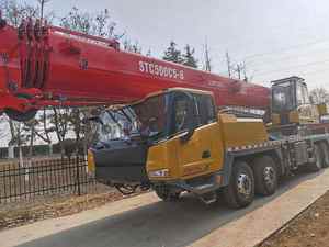 رافعة تلسكوبية STC500E بطول 55.8 متر لتركيب توربينات الرياح والمباني سابقة الصب والمصانع الصناعية الثقيلة - Product Image 4