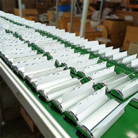 Supports de bannières enroulables de bureau en alliage d'aluminium, mini A3 A4, petits supports de bannières enroulables de table