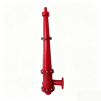 Séparateur hydrocyclone en polyuréthane à raccordement par bride haute efficacité et résistant à l'abrasion pour le traitement des boues