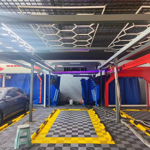 BEIJING WS CE Electric Touchless Gantry Car Wash Machine 360 High Pressure Stainless Steel Customizable Gas Station Car Wash - Product Image 1