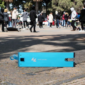OEM/ODM Pont de Scooter Solide Personnalisé Bleu Anodisé Street <span class=keywords><strong>Freestyle</strong></span> Pro Stunt pour Enfants Ethique - Product Image 2