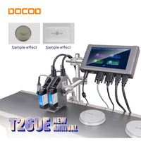 Ofertas de Moda: Impresora de Inyección de Tinta Térmica en Línea Docod OEM/ODM de Bajo Costo T260E de 12.7mm para Empaques de Alimentos en Pequeños Negocios