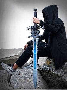 DK1500 <span class=keywords><strong>jeu</strong></span> de film créatif série The frostcrne épée modè<span class=keywords><strong>le</strong></span> blocs de construction briques arme du roi jouets enfants ensemble cadeau - Product Image 4