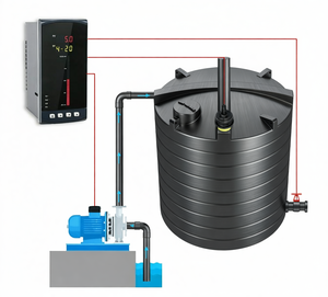 Sensor de Nivel de Agua Ultrasónico OEM IP67 Resistente al Agua 4-20mA 0-5V RS485 para Tanque de Agua - Product Image 3