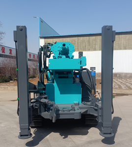 Machine de <span class=keywords><strong>forage</strong></span> de puits <span class=keywords><strong>d</strong></span>'eau hydraulique pneumatique montée sur chenilles KY 400m pour le <span class=keywords><strong>forage</strong></span> de puits profonds - Product Image 1