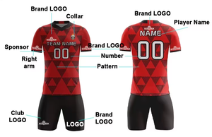 Traje <span class=keywords><strong>de</strong></span> Entrenamiento Personalizado <span class=keywords><strong>de</strong></span> Manga Corta para Adultos 2026, Uniforme <span class=keywords><strong>de</strong></span> Fútbol Personalizado para <span class=keywords><strong>Equipos</strong></span>, Chándal para Correr, Corte Automatizado - Product Image 2