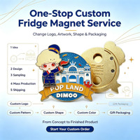 Op maat gemaakte 3D emaille koelkastmagneet Shanghai Yu Garden, aangepaste vorm, ISO gecertificeerd, toeristische souvenir, OEM ODM fabriek rechtstreeks