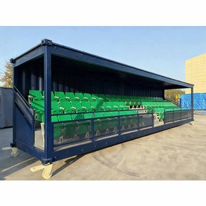 Vente en gros d'usine : Tribune modulaire mobile en conteneur pour stades, gradins et tribunes pour matchs de football en extérieur - Product Image 4