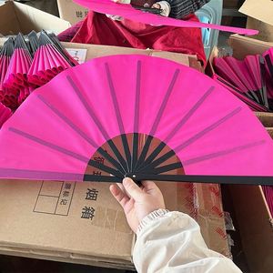 Nuevo Abanico Plegable de Bambú Grande para Bodas, Abanicos Personalizados Impresos para Publicidad al por Mayor - Product Image 4