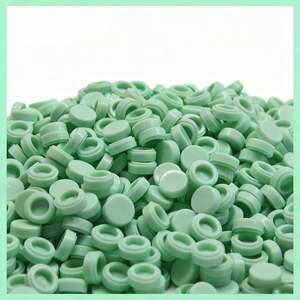 Blocs de construction faits à la main accessoire lisse vide boule en plastique bruyant peau manuel bricolage matériel 50g Pack - Product Image 4