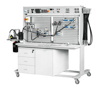 Équipement de formation hydraulique AZ-511, simulateur électro-hydraulique PLC, formation didactique, commande hydraulique à distance