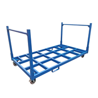 Étagère de stockage de pneus en acier empilable robuste pour usage industriel, protection contre la corrosion personnalisée, pour pneus de camion