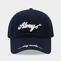 Gorra de Béisbol Personalizada de Alta Calidad con Bordado, Gorra de Béisbol Premium con Parte Superior Suave y Curva Ajustable