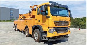 Heavy Duty Rotator Wrecker Truck 50 ton rotator wrecker truck for sale Integrated Towing Recovery Truck OEM customize chassis - Product Image 2