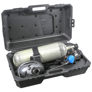 Bouteilles d'oxygène de plongée en aluminium, bouteille d'<span class=keywords><strong>air</strong></span> <span class=keywords><strong>comprimé</strong></span>, réservoir de plongée en Fiber de carbone de 250 bars - Product Image 1