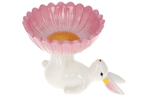 Bols lapin en céramique du fabricant en gros avec ensemble de conception de printemps d'ester d'ester - Product Image 3