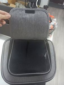 2025 extérieur Portable Pet Carrier sac à dos Durable en Nylon souple Oxford avec Logo personnalisable fermeture à glissière pour petits chiens chats - Product Image 6