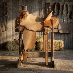 Sillín de Montar a Caballo de Cuero Genuino de Búfalo Absorbente de Alta Calidad BS International NA53, Precio Mayorista Sostenible - Product Image 1