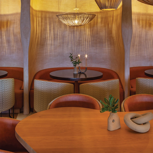 Ensemble de meubles de restaurant élégant et moderne, table et chaises de restaurant, tabouret de bar en acier inoxydable doré, meubles de boîte de nuit - Product Image 4