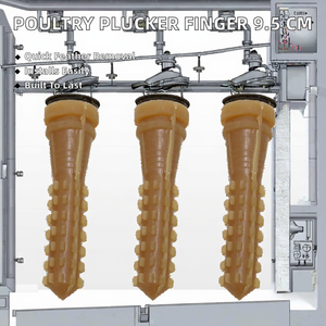 Nuevo Dedo <span class=keywords><strong>de</strong></span> Goma Adherente para Desplumadora <span class=keywords><strong>de</strong></span> Aves <span class=keywords><strong>de</strong></span> Corral Adhere Fly FLR-03210 <span class=keywords><strong>de</strong></span> 9.5 cm, Accesorio para Máquina <span class=keywords><strong>de</strong></span> Sacrificio y Desplumado - Product Image 2