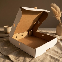 Fabricant de boîtes à pizza, boîtes à pizza en carton jetables de qualité alimentaire avec logo personnalisé pour les restaurants à emporter et les emballages de boulangerie