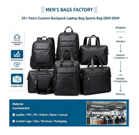 Mochila Impermeable Antirrobo de Poliéster para Hombre, para Computadora Portátil, para la Escuela, Viajes de Negocios, Estudiantes, Uso Diario al Aire Libre