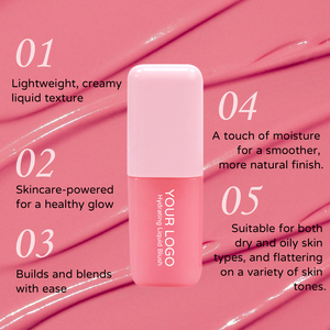 Cosmetici all'Ingrosso, 17 Colori di Blush Liquido Opaco, Impermeabile, Vegano, Altamente Pigmentato, Etichetta Privata - Product Image 3
